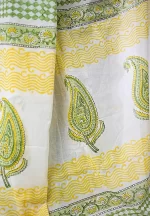 Charulata / A Mul Cotton Handblock Saree - Image 4