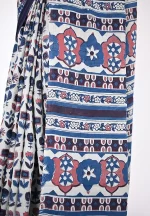 Mahi / A Mul Cotton Handblock Saree - Image 4