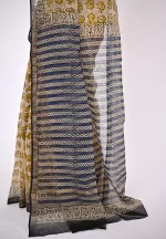 Gauri / A Kota Doria Handblock Saree - Image 5