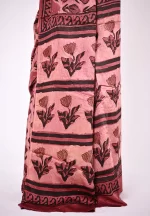 Mohini / A Modal Silk Ajrakh Saree - Image 4