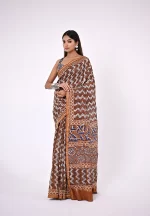 Avantika / A Chanderi Silk Handblock Saree - Image 2