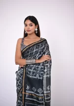 Tara / A Chanderi Silk Shibori Saree
