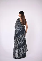 Tara / A Chanderi Silk Shibori Saree - Image 3