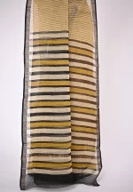 Nandita / A Kota Doria Handblock Saree - Image 4