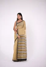 Nandita / A Kota Doria Handblock Saree - Image 2