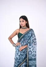 Ira / A Chanderi Silk Shibori Saree