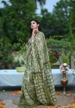 Vanya / A Chanderi Silk Shibori Saree - Image 3