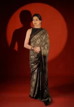 Isha / A Modal Silk Ajrakh Saree