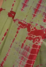 Aditi / A Mul Cotton Shibori Saree - Image 5