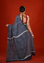 Sanjana / A Mul Cotton Leheriya Saree - Image 4