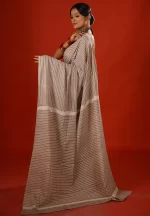 Lata / A Mul Cotton Hand Block Printed Saree
