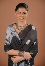 Riya / A Mul Cotton Shibori Saree
