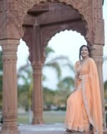 Diamond Work Saree - Image 8