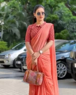 Zari Pattern Designer Saree with Blouse (ANC00180)