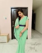 Women Printed Stylish Saree with Unstitched Blouse (ANC0037) - Image 2