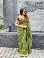 Royal Cube Designer Saree with Blouse (ANC00109) - Image 2