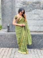 Royal Cube Designer Saree with Blouse (ANC00109) - Image 3