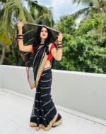 Royal Cube Designer Saree with Blouse (ANC00113) - Image 4