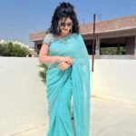 Zari Pattern Designer Saree with Blouse (ANC00102) - Image 4